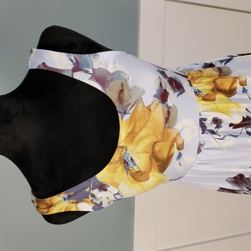 Entro Lightweight Stretchy Summer Maxi Dress Small - Picture 2 of 14